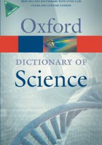 A dictionary of science