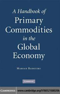 A handbook of primary commodities in the global economy