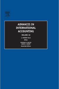 Advances in International Accounting, Volume 18 (Advances in International Accounting)