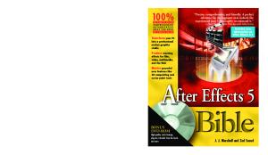 After Effects 5 Bible