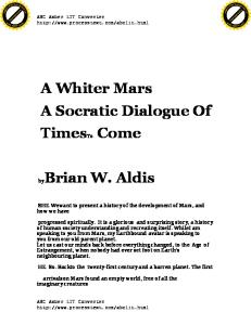 Aldiss, Brian W - A Whiter Mars