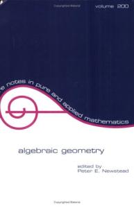 Algebraic geometry