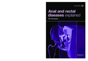 Anal and Rectal Diseases Explained