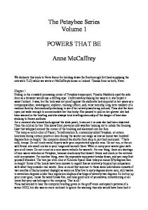 Anne McCaffrey - Petaybee 1 - Powers That Be