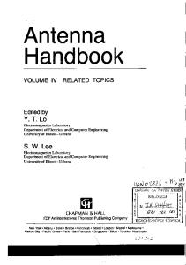 Antenna Handbook - Related Topics