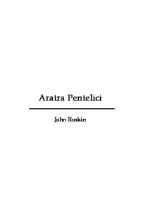 Aratra Pentelici (Illustrated Edition)