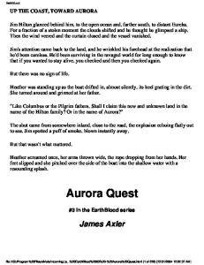 Axler, James - Earthblood 03 - Aurora Quest