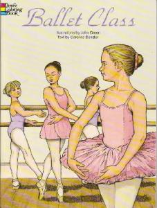 Ballet Class Coloring Book
