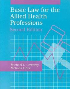 Basic law for the allied health professions