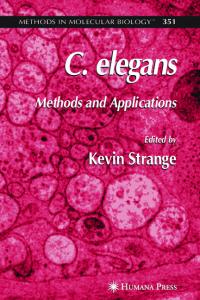 C. elegans: Methods and Applications (Methods in Molecular Biology)