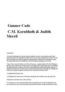 C M Kornbluth  & Judith Merril  - Gunner Cade