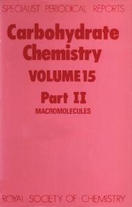Carbohydrate Chemistry v.15 - Part II