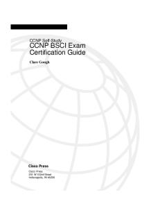 CCNP BSCI Exam Certification Guide