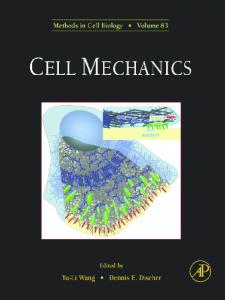 Cell Mechanics [Methods in Cell Biology Vol.83]