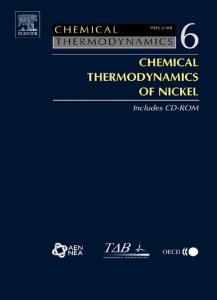Chemical Thermodynamics of Nickel, Volume 6 (Chemical Thermodynamics)