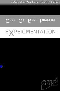 Code of Best Practice for Experimentation (CCRP Publication Series)