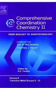 Comprehensive Coordination Chemistry II: From Biology to Nanotechnology