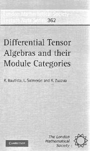 Differential Tensor Algebras and their Module Categories