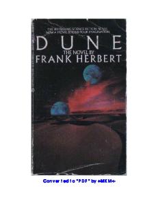 Dune 1 - Dune (Frank Herbert)