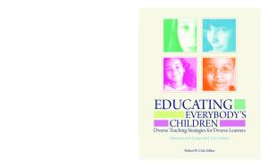 Educating Everybody's Children: Diverse Teaching Strategies for Diverse Learners, 2nd Edition