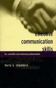 Effective Communication Skills for Scientific and Technical Professionals