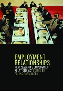 Employment Relationships: New Zealand Employment Relations Reform