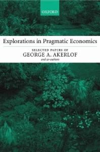 Explorations in modern economics: Selected papers
