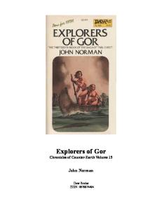 Explorers of Gor (Gor 13)