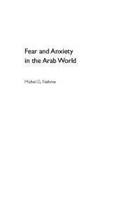 Fear and Anxiety in the Arab World
