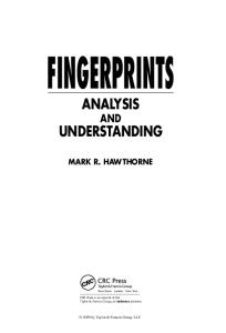 Fingerprints: Analysis and Understanding