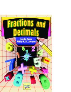 Fractions and Decimals (Math Success)