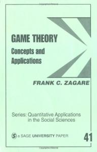 Game theory: concepts and applications