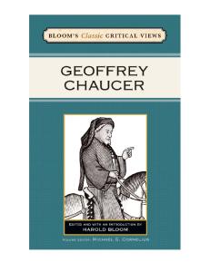 Geoffrey Chaucer (Bloom's Classic Critical Views)
