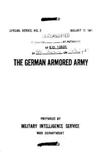 German Armored Army