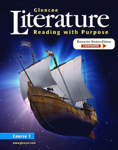 Glencoe Literature: Reading With Purpose, Course 1