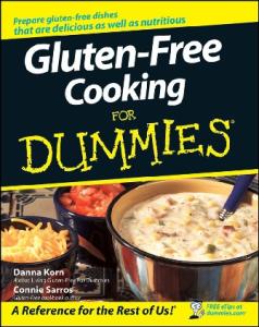 Gluten-Free Cooking For Dummies
