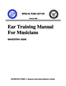 Guitar Music Theory. Ear Training Manual for Musicians