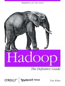 Hadoop: the definitive guide