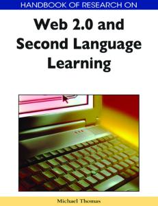 Handbook of Research on Web 2.0 and Second Language Learning (Handbook of Research On...)