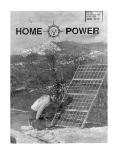 Home Power 2 January 1988