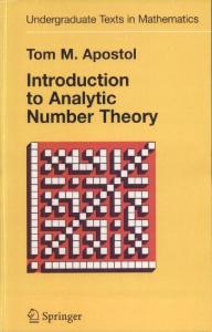 Introduction to Analytic Number Theory (Undergraduate Texts in Mathematics)