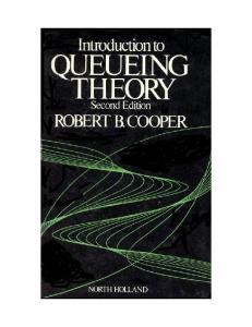 Introduction to Queueing Theory, Second Edition
