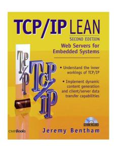 IP Lean: Web Servers for Embedded Systems