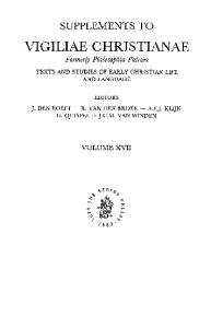 Jewish-Christian Gospel Tradition (Vigiliae Christianae, Supplements, Vol 17)