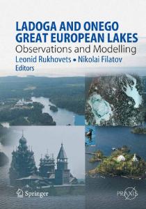 Ladoga and Onego - Great European Lakes: Observations and Modeling