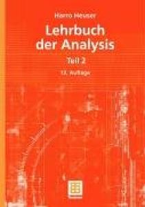 Lehrbuch der Analysis