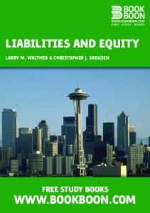 Liabilities and Equity