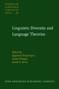 Linguistic Diversity And Language Theories (Studies in Language Companion Series)