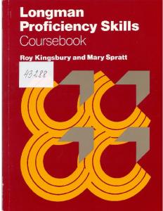 Longman Proficiency Skills Coursebook
