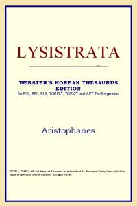 Lysistrata (Webster's Korean Thesaurus Edition)